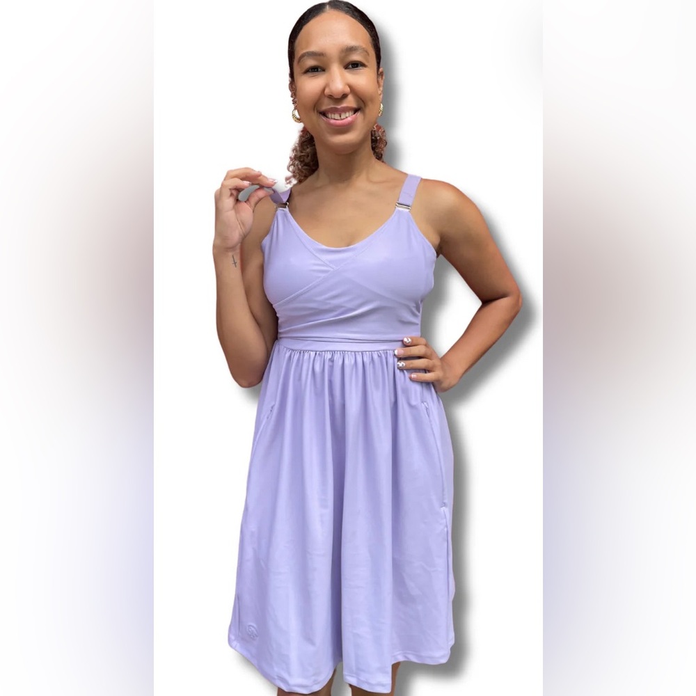 NEW Sarah Wells Nursing/Pumping Dress - Lavender